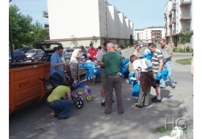 Sprzątanie lasu 2008